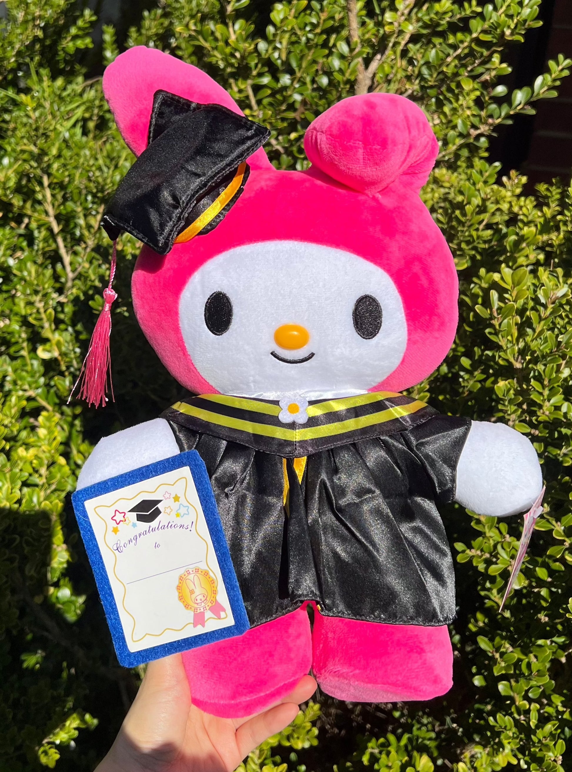 Sanrio graduation plush sales